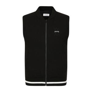 [핑]여성 구스 다운집업 니트 베스트121E4SV284_BK