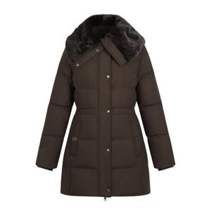 [핑]여성  퍼 롱기장 구스다운 점퍼121E4JA353_BR