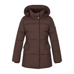 [핑]여성  절개라인 후드구스다운 점퍼121E4JA259_BR