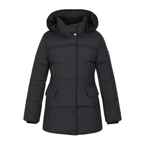 [핑]여성  절개라인 후드구스다운 점퍼121E4JA259_BK