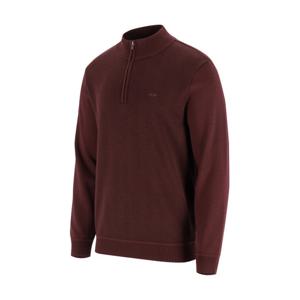 [피에이티]융본딩 빅체크 반집업 스웨터 1L73433