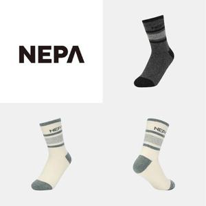 [네파]클라우드 울 통파일 장목 양말_7LF8304_BP