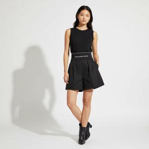 25SS 알렉산더왕 1WC1224450 001 로고 코튼 테일러링 사파리 쇼츠