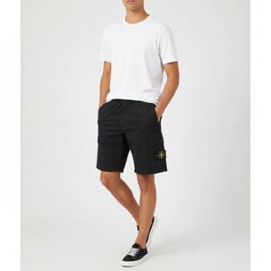 25SS 스톤아일랜드 K1S15 L100L03 와펜 패치 카고 버뮤다 쇼츠