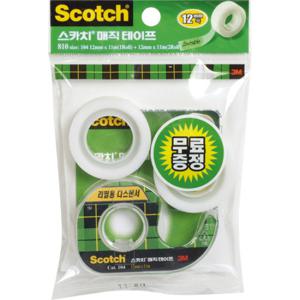 [113892]매직테이프(104/12mmX11m/리필2+1/3M)