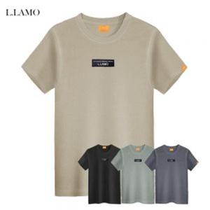 엘라모 가죽와펜 반팔티 S~4XL 남녀공용