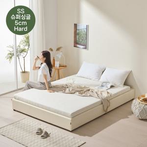 더코이즈 하드 천연 라텍스 토퍼 매트리스 5cm 슈퍼싱글 SS
