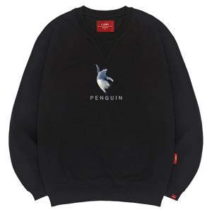 엘라모 3M 펭귄 맨투맨 남녀공용 S~4XL 빅사이즈