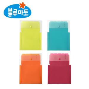 [블루마토]  인덱스 도큐먼트 파일 세로형 (IDF002) (색상랜덤)