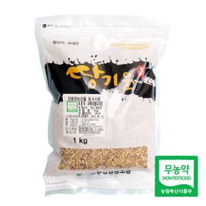 [고산농협] 친환경 땅기운 자색보리쌀 1kg