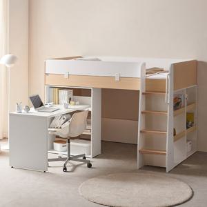 [착불] 더끌림 스토리쥬4 수납 벙커침대 SS+책상+책장 IKST409