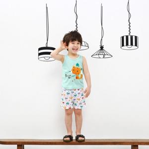 [삐삐롱][삐삐롱] 리틀폭스 남민소매 세트(15S1243HS_MT)