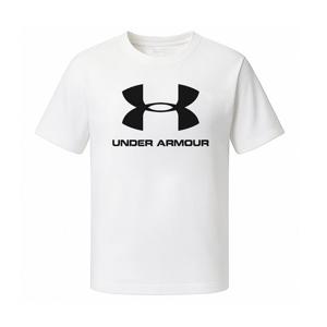 언더아머 UA 스포츠스타일 로고 반팔티 1329590-100