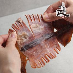동해안 당일바리 건조/마른오징어 중10미,500g/국산