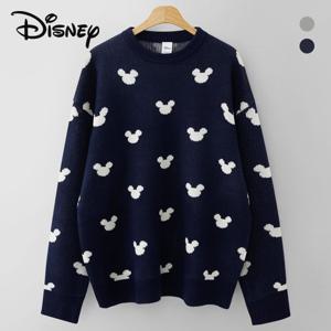 [엠엔씨][MNC]  MICKEY얼굴도트 오버니트 (MDKN050FF)