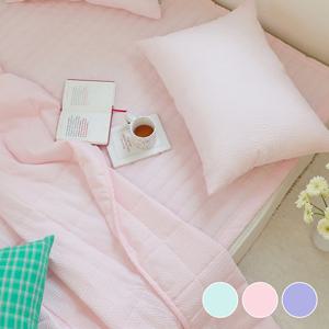 [올리비아데코] 롤리썸머 시어서커 리플 여름 차렵이불(Q)