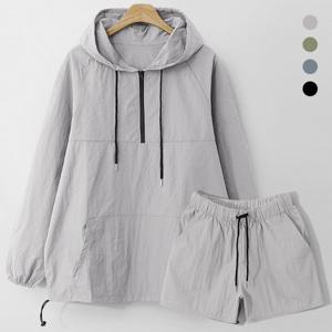 [엠엔씨][MNC] 바람막이 반바지 후드세트 (MDSE539HS)