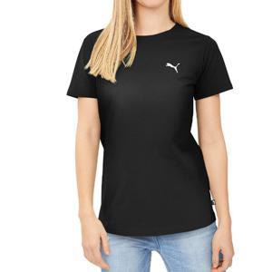 푸마 에센셜 스몰 로고 반팔티 블랙 여자 586776-51