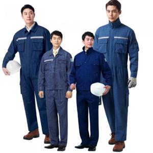 KSK 춘추 청작업복 용접복 일체형 상하분리형작업복