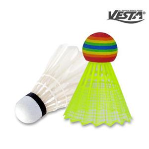 셔틀콕 혼합5입(나일론3개 깃털2개 베스타)