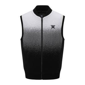 [어뉴골프] 남성 MEN HYBRID KNIT VEST_BK