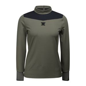 [어뉴골프] 여성 WOMEN SHOULDER BLOCK LONG T-SHIRT_KH