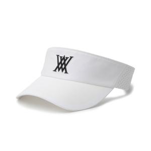 [어뉴골프] UNI ESSENTIAL LOGO VISOR_WH