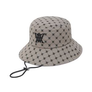 [어뉴골프] UNI MONOGRAM PATTERN BUCKETHAT_BE