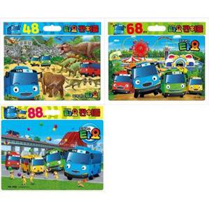 [키즈아이콘]타요 판퍼즐 세트 (전3종) 48조각/68조각/88조각