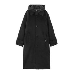 [게스] 남성 패딩 라이너 디터처블 롱 코트 블랙 MN4W7853 B