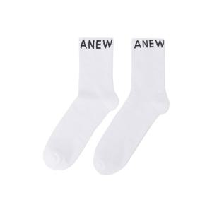 [어뉴골프] 남성 MEN ESSENTIAL MEDIUM NECK SOCKS _OW