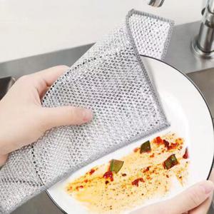 [체험특가] 10 + 10 주방 철수세미 수세미 노스크래치 은사 망사 빠른건조 20X20사이즈