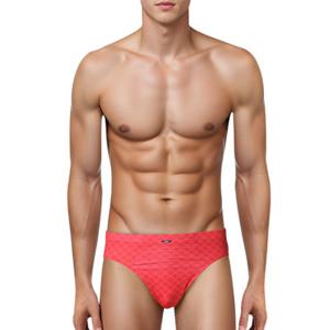 [백화점][휠라 언더웨어]기하학 폴리나염 인밴드 남성삼각브리프 BFH1628MDRD