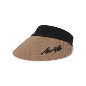 [어뉴골프] 여성 WOMEN RAFFIA HIGH CROWN VISOR_BE