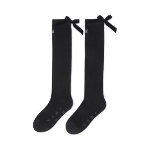 [어뉴골프] 여성 WOMEN RIBBON KNEE SOCKS_BK