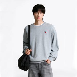 [백화점]타미데님 남여공용 크루넥 로고 스웨트 셔츠 T32F6TTO25TMT2