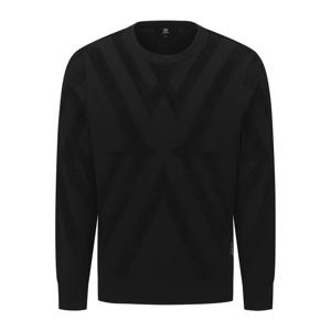 [어뉴골프] 남성M BIG LOGO INTARSIA PULLOVER_BK