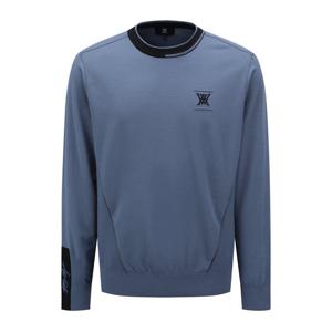[어뉴골프] 남성M TEXTURED MIX PULLOVER_BL