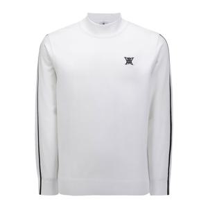 [어뉴골프] 남성M ESSENTIAL HALF NECK PULLOVER_WH