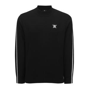 [어뉴골프] 남성M ESSENTIAL HALF NECK PULLOVER_BK