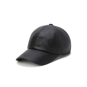 [어뉴골프] UNI LEATHERLIKE CAP_BK