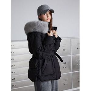 [에고이스트]블랙 슬리브 다이아퀼팅 텍스처 다운점퍼 EQ4TD006