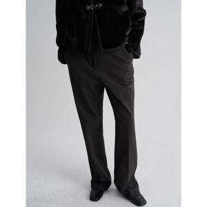 (325X21LY44) [에잇세컨즈] 기모 트윌 부츠컷 슬랙스  애쉬