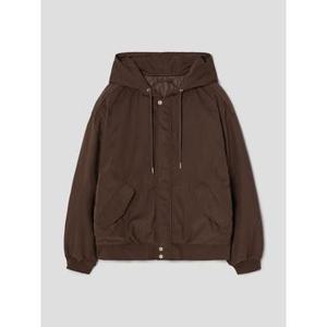 (455X38LYFC) [에잇세컨즈] 후드 코튼 피치 패디드 점퍼  브릭