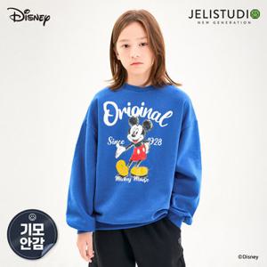 [젤리스튜디오] [디즈니]미키 마우스 드로잉기모맨투맨티셔츠