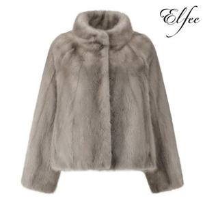 [진도]진도 Elfee 풀스킨 휘메일 밍크 케이프 자켓 (E9W3EJ16_)