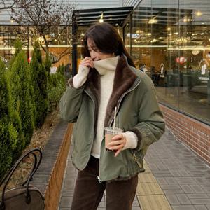 [조아맘] 듀얼 리버시블 퍼 야상