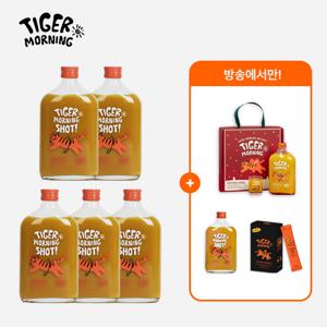 타이거모닝 진저샷 5+1병 +크리스마스 에디션 스타터키트 1박스+커큐민 진저샷 1박스
