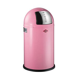 웨스코 푸쉬보이 주니어 휴지통 22L 핑크