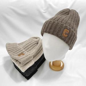 [잇백잇슈] 울비니모자 골지니트모자 겨울골프모자